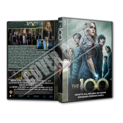 The 100 TV Series Türkçe Dvd Cover Tasarımı